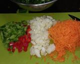 Foto del paso 1 de la receta: Tortilla de espinaca y zanahoria Vegana