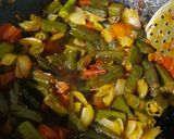 A picture of step 13 of Masala Bhindi Do Pyaza.