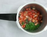 A picture of step 2 of Tomato soup.