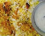 Steam chicken biryani recipe step 4 photo