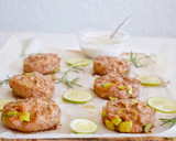 Foto del paso 3 de la receta: Hamburguesas de pavo y aguacate con DIP de yogur | @DarixLAB