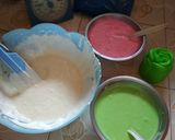 Foto langkah ke 6 dari resep Bolu kukus mawar simple.