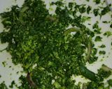 A picture of step 2 of Mukunuwenna sambol. (Sessile joyweed).