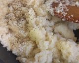 Karfiolrizs, rántott csirkecombbal recept fázis 2 fotója