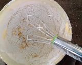 A picture of step 2 of Red marble cake.