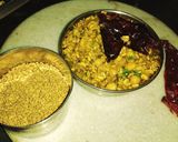 A picture of step 7 of Methidana ki sabji.