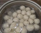 Foto langkah ke 3 dari resep Bakso ayam simpel.