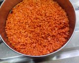 A picture of step 1 of Panch foran dal.