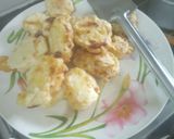 A picture of step 2 of Barbeque nation style Cajun potatoes.