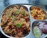 A picture of step 6 of Green peas Vermicelli upma.