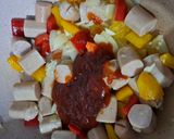 Foto langkah ke 4 dari resep Tumis Sosis Paprika.