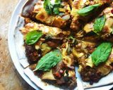 รูปขั้นตอนการทำที่ 52 ของ Epic meal: Curry pizza homemade