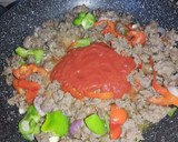 Foto del paso 3 de la receta: Carne molida de res en salsa