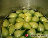 A picture of step 4 of Pear spoon sweet.