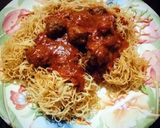 A picture of step 5 of Vermicelli & Meatballs.