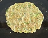 A picture of step 11 of Jowar Lauki (Bottlegourd) Thalipith.