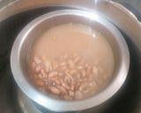 A picture of step 1 of Kidney beans curry / Rajma.