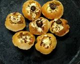 A picture of step 4 of Pizza Panipuri.
