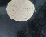 A picture of step 3 of Jackfruit flour alu kachori with chane and paneer capsicum.