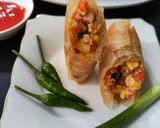 Foto langkah ke 6 dari resep Lumpia isi sostelgung (sosis telur wortel jagung).