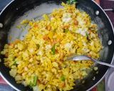 कांदा पोहे (kanda pohe recipe in marathi) रेसिपी स्टेप 4 फोटो 