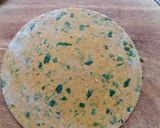 A picture of step 2 of Jowar Methi Masala Thepla.