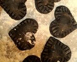 Foto del paso 5 de la receta: Corazones negros en el campo (pasta rellena)