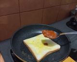 Foto langkah ke 9 dari resep Pizza Roti Bakar Topping Beef Slice Bolognese.