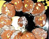 चॉकलेट बिस्कुट रोल (chocolate biscuit roll recipe in Hindi) रेसिपी चरण 4 फोटो