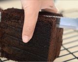 Foto langkah ke 4 dari resep Brownies Alpukat Lumer (Dessert Box).