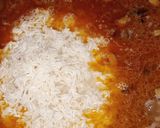 A picture of step 2 of Deghi pulao😋😋.