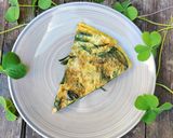 A picture of step 5 of Frittata with Silene (Stridoli).