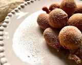 A picture of step 1 of Cinnamon castagnole.