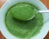 A picture of step 6 of No fuss Palak soup.