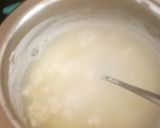 A picture of step 2 of Mohan bhog.