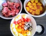 Foto del paso 1 de la receta: Lomo de cerdo con frutas tropicales 👍🇵🇪