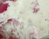 Foto langkah ke 3 dari resep Es Lumut Frambozen.