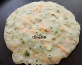 A picture of step 2 of Carrot Zucchini Rice Chilla.