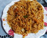 હક્કા નુડલ્સ(hakka noodles recipe in Gujarati) રેસીપી સ્ટેપ6ફોટો