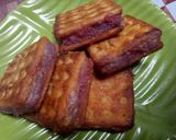 Foto langkah ke 7 dari resep Gabin goreng isi fla ubi ungu.