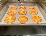 Foto del paso 6 de la receta: Pastelitos con manteca, vino Dulce y cabello de ángel “sin gluten”