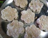 A picture of step 6 of Walnut Puffed Rice kabab with walnut mayo dip.