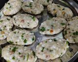 A picture of step 4 of Peanuts Sago potato rolls - Cutlets for fasting.