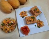 A picture of step 5 of 🌹🌹Mango Salsa with Crackers 😋🌹🌹.