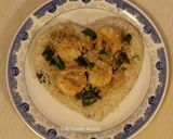 A picture of step 6 of Buttery Garlic Mushrooms Prawns.