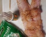Foto del paso 1 de la receta: Arrollados de Merluza a la salsa de mostaza, con arroz blanco