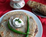 পেঁয়াজ পরোটা (peyaj porota recipe in Bengali) রেসিপি ধাপ - 6 ছবি