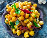 Gambar langkah 4 resipi Kacang kuda berempah.