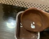 Foto langkah ke 5 dari resep Choco Cheese Silky Pudding.