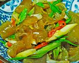 快炒魚皮的食譜步驟6照片
